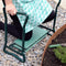 Knie- en zitbankje professioneel 58x28x49 cm
