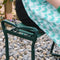 Knie- en zitbankje professioneel 58x28x49 cm