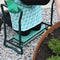 Knie- en zitbankje professioneel 58x28x49 cm