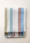 Kniedeken Gestreept Regenboog - Gerecycled Wol - 72x190 - TBCo Scotland