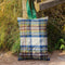 Kniekussen Tartan Blauw - Tweed - 51x36 - Tweedmill