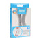 Kniestuk bota plus wit MEDIUM = 31-37 cm