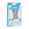 Kniestuk bota plus wit SMALL = - 31 cm