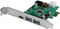 LogiLink PC0090 - USB/Opslag-controller - 2x USB 3.2 (Gen1, 5Gb/s) - 1x USB 3.2 (Gen1, 5Gb/s) type-C - PCI Express