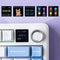 EPOMAKER Aula F75 MAX - Mechanisch Draadloos Toetsenbord - RGB - 75% - QWERTY - Wit/Blauw