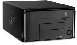 Inter-Tech MI-008 - Mini PC Behuizing - Mini-ITX - Zwart
