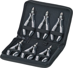 Knipex 00 20 16 P ESD Elektronica-tangenset in etui ESD - 6-delig