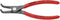 Knipex 4921A21 Precisie Borgveertang voor buitenringen - Assen - 19-60 x 165mm