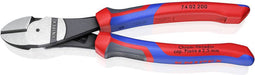Knipex 74 02 200 Werkplaats Kracht-zijsnijtang Met facet 200 mm