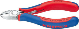 Knipex 76 12 125 Zijsnijtang met facet + Veer 125mm