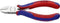 Knipex 77 02 130 Elektronica en fijnmechanica Zijkniptang Met facet 130 mm