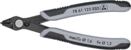 Knipex 78 61 125 ESD Zijsnijtang 64 HRC 125mm ESD