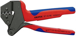 Knipex 97 43 66 1 stuks 0.5 tot 6 mm² Incl. verwisselbare krimpinserts
