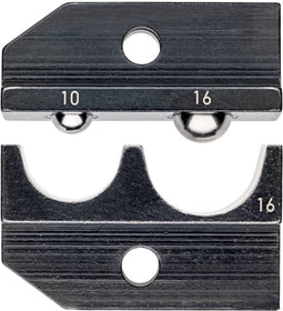 Knipex 97 49 16 Krimpinzetstuk Geïsoleerde kabelschoenen, Geïsoleerde connectoren (male) 10 tot 16 mm² Geschikt voor me