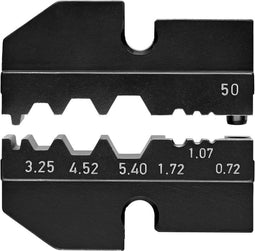 Knipex 97 49 50 Krimpinzetstuk Coax-connectoren RG174, RG58, RG188, RG316 Geschikt voor merk Knipex 97 43 200, 97 43 E,