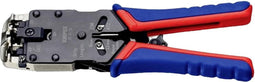 Knipex 97 51 12 97 51 12 D1 Krimptang Modulaire stekkers (western) RJ10, RJ11, RJ12, RJ45