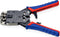 Knipex 97 51 12 SB Crimp Lever Pliers For Western Plugs Western Connector Rj10 (4-pin) 7.65 Mm, Rj11/12 (6-pin) 9.65 Mm; Rj45 (8-pin) 11.68 Mm