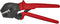 Knipex 97 52 13 Krimptang Ongeïsoleerde buiskabelschoenen, Ongeïsoleerde knelkabelschoenen, Ongeïsoleerde knelverbinder
