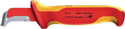 Knipex 98 55 Kabelmes met glijschoen 180mm VDE