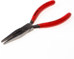 Knipex Langbektang gepolijst platte bek 140mm