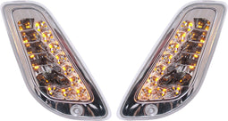 Knipperlichtset Vespa LX-50/125/150 LED Link+Rechts/Voor Clearline