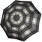 Knirps Paraplu / Paraplu - Automatisch Open - T.760 Stick Automatic - Ruit Print Black & White Ruit Print Black & White
