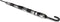 Knirps Paraplu / Paraplu - Automatisch Open - T.760 Stick Automatic - Ruit Print Black & White Ruit Print Black & White