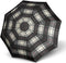 Knirps Paraplu / Paraplu - Automatisch Open - T.760 Stick Automatic - Ruit Print Black & White Ruit Print Black & White