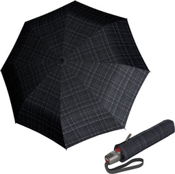 Knirps Paraplu / Stormparaplu - Automatisch Open - T.200 Medium Duomatic - Ruit Print Ruit Print
