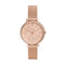 Fossil Jacqueline ES4628 - Dameshorloge - 36 mm - Roségoud