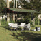vidaXL - Kampeerluifel - waterdicht - 506x306 - cm - olijfgroen