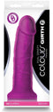 COLOURS DUAL DENSITY 7 INCH GIRTH DILDO PURPLE