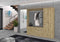 Furnilux ProjectxHoge Kast Artisan - Kledingkast - Tijdloos ontwerp - Bruin - 34x61x193cm