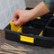 STANLEY SortMaster Organizer Junior - Gereedschapsopberger met uitneembare scheidingen - Zwart/Geel
