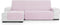 Hoes voor chaise longue met korte armleuning links Eysa MONTBLANC Roze 100 x 110 x 200 cm