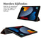 iMoshion Tablet Hoes Geschikt voor iPad 8 (2020) 8e generatie / iPad 7 (2019) 7e generatie / iPad 9 (2021) 9e generatie - iMoshion Trifold Bookcase - Bruin