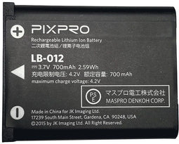 Kodak LB012 - Accu Li-Ion 700mAh - Zwart