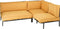 Mica Decorations Celo Loungestoel - L62 x B83 x H78 cm - Zwart
