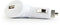 Gembird MP3A-UC-CAR1 - Auto oplader - Geschikt voor iPod iPhone mp3-spelers - Wit
