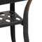 vidaXL Tuintafel 53x53x53 cm gietaluminium bronskleurig