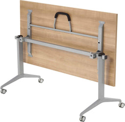 Universele klaptafel breed 160CM diep bladkleur Speciale Kleur framekleur Aluminium (RAL9006)