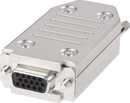 Knorr Tec 10043900 D-sub bus 180 ° Aantal polen: 15 Spanveer 1 stuk(s)