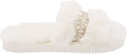 Michael Kors Scarlett - Dames Slipper - Fluffy met logoprint - Cream