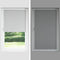 vidaXL - Rolgordijn - verduisterend - 85x130 - cm - stofbreedte - 80,7cm - polyester