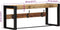 vidaXL - Kapstok - 80x35x35 - cm - massief - ruw - mangohout