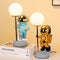 Cozella® Astronaut Lamp - USB Bureaulamp - Verstelbare Lichtinstellingen - Wit