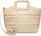 Chabo Bags Queens Shopper - Schoudertas - Padded look - Leer - Roomwit
