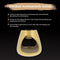 Scentchips® Triangel - Waxbrander - Geurbrander - Amberblokjes Brander - Oliebrander - Wax Melts Brander - Aromabrander - Ook Geschikt Voor Essentiële Oliën - Geurolie - Waxmelts - Goud