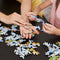 UNIDRAGON Houten Kinderpuzzel - Wereldkaart - 100 stukjes - 43x30 cm