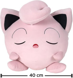 Knuffel - BANDAI - Pokémon Jigglypuff - 40 cm, zacht en donzig